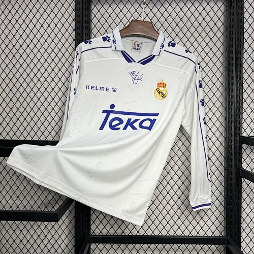 Real Madrid 1994/96 Home Long Sleeve
