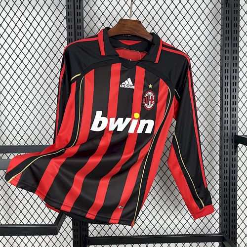 AC Milan 2006/07 Home Long Sleeves