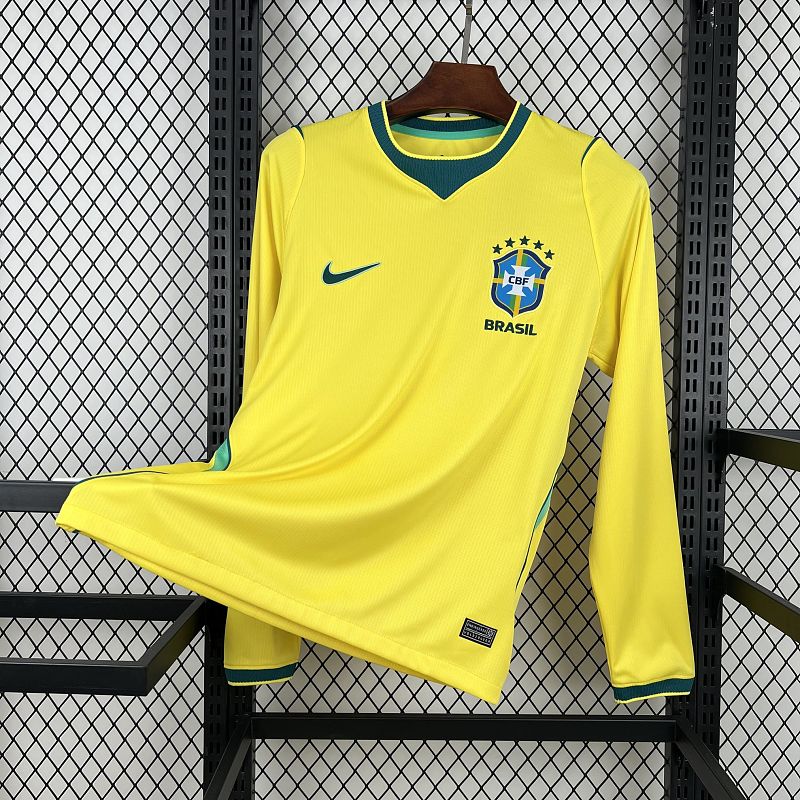 Brasil 2026 Manga Longa Torcedor